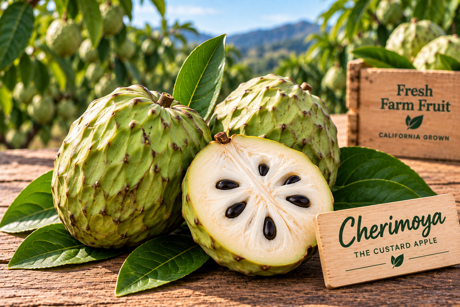 How to Know When a Cherimoya Is Ripe